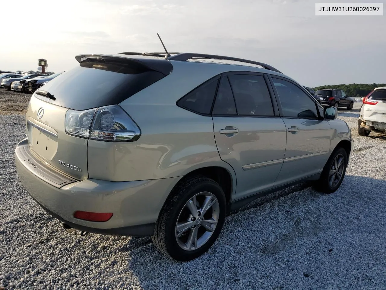 JTJHW31U260026397 2006 Lexus Rx 400