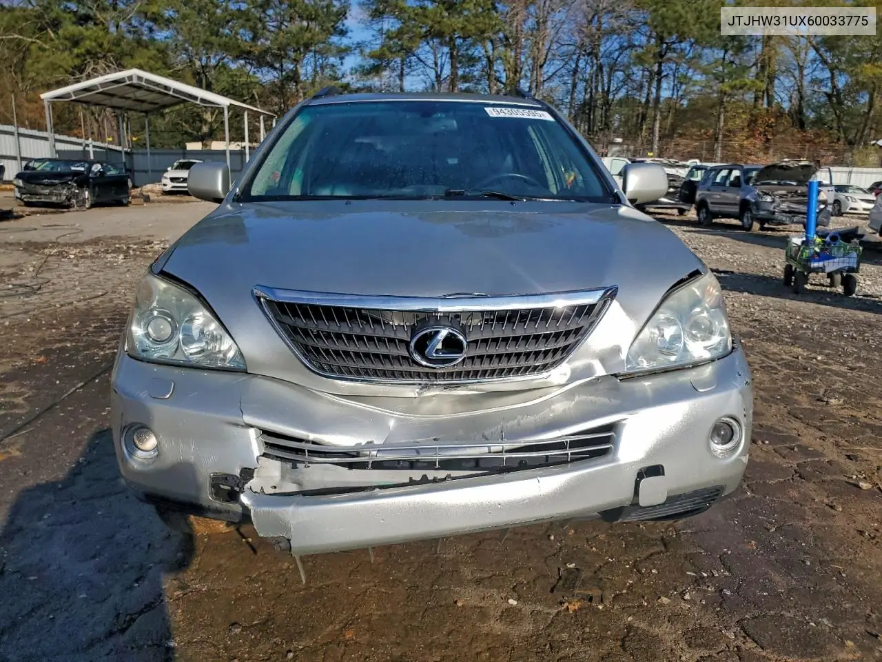 JTJHW31UX60033775 2006 Lexus Rx 400