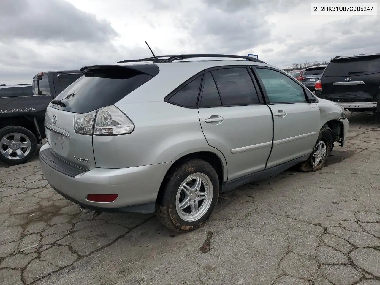 2T2HK31U87C005247 2007 Lexus Rx 350