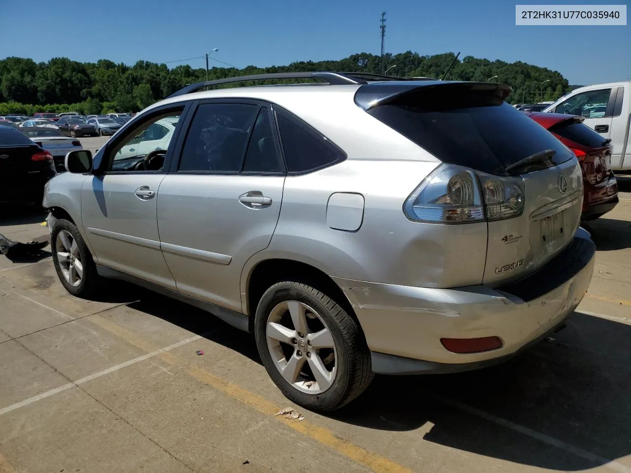 2T2HK31U77C035940 2007 Lexus Rx 350