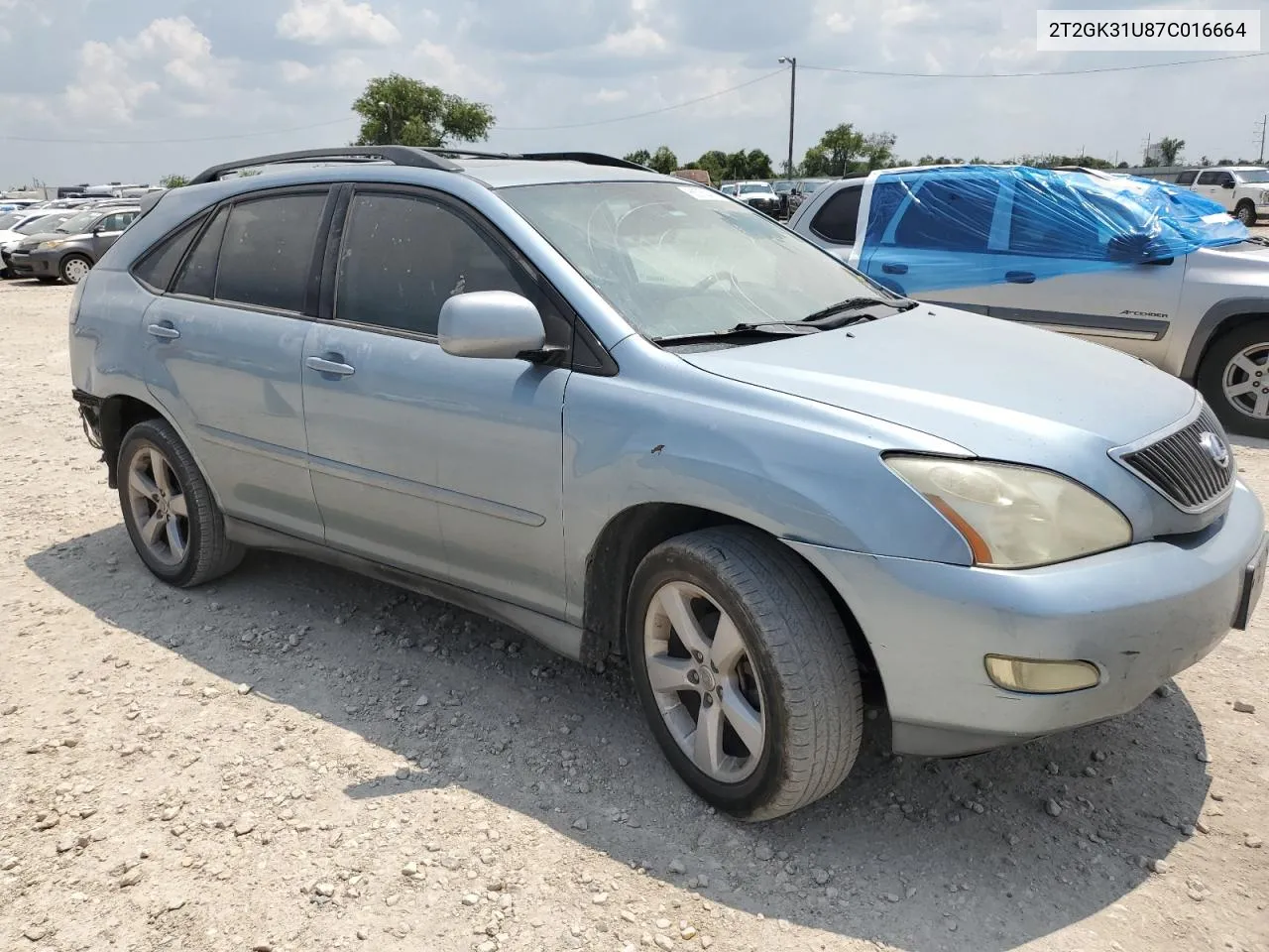 2T2GK31U87C016664 2007 Lexus Rx 350