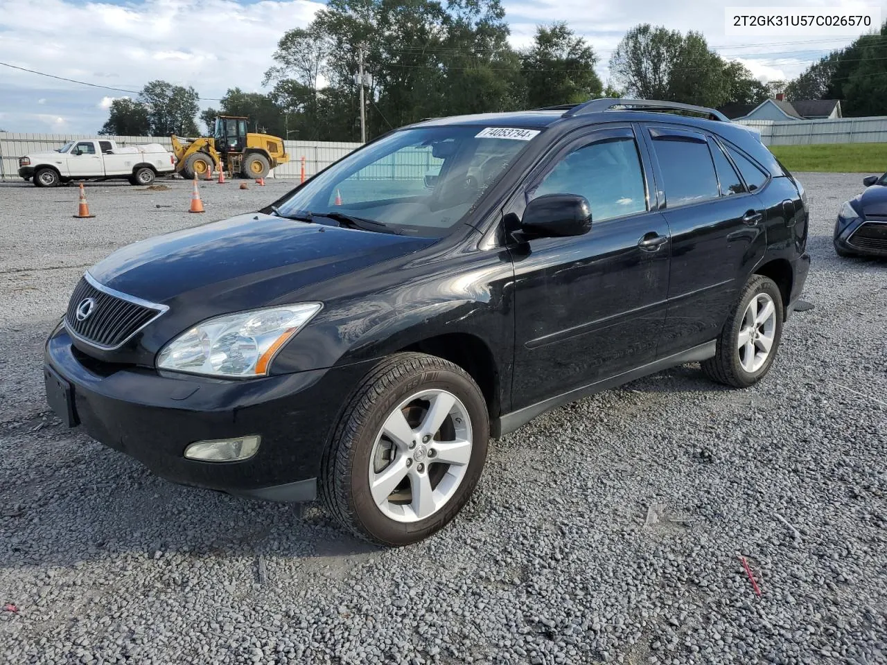 2T2GK31U57C026570 2007 Lexus Rx 350