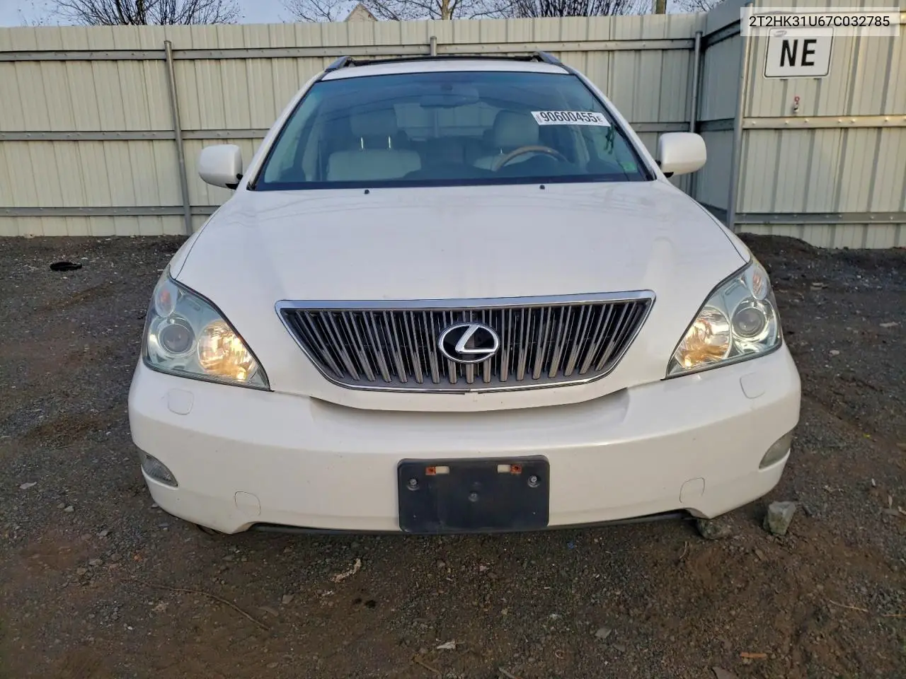 2T2HK31U67C032785 2007 Lexus Rx 350