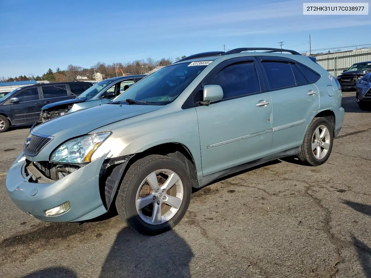 2T2HK31U17C038977 2007 Lexus Rx 350