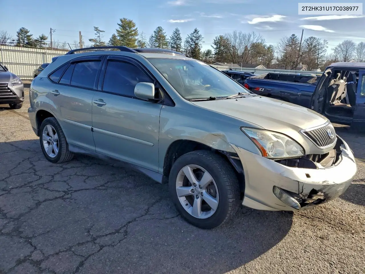 2T2HK31U17C038977 2007 Lexus Rx 350