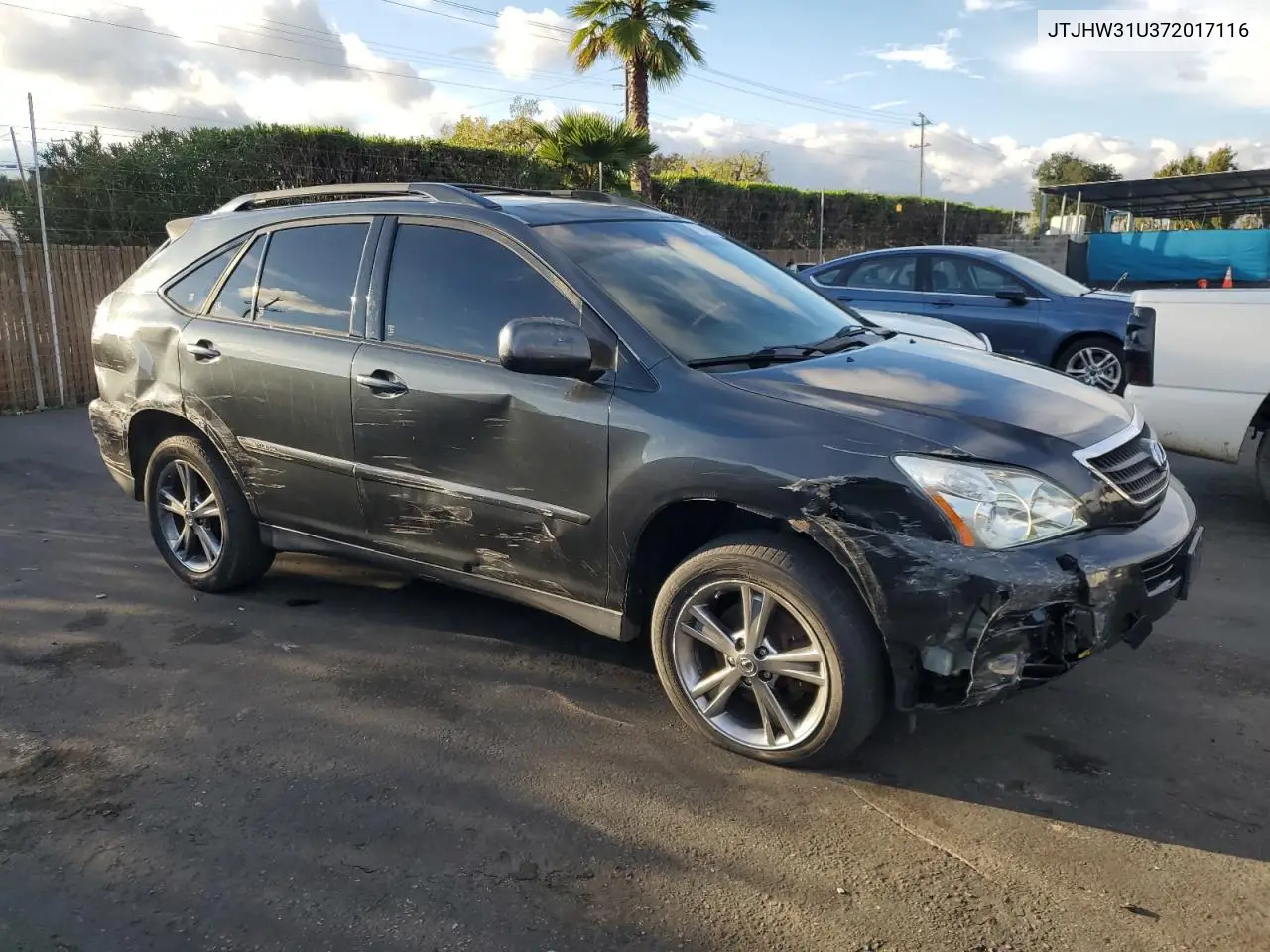 JTJHW31U372017116 2007 Lexus Rx 400H