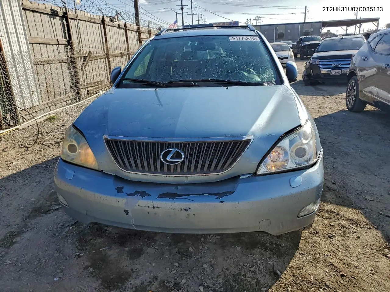 2T2HK31U07C035133 2007 Lexus Rx 350