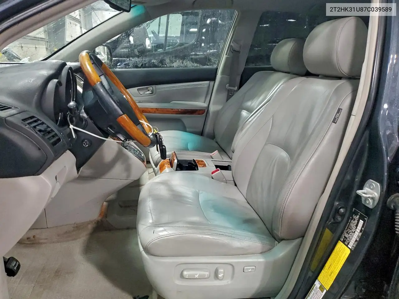 2T2HK31U87C039589 2007 Lexus Rx 350
