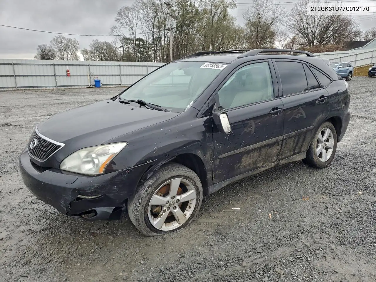 2T2GK31U77C012170 2007 Lexus Rx 350