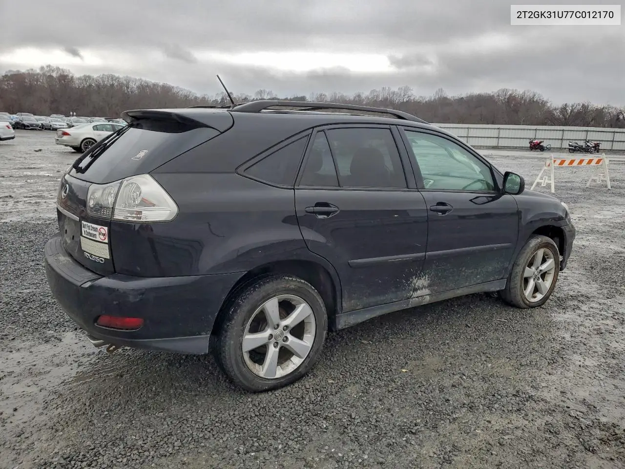 2T2GK31U77C012170 2007 Lexus Rx 350