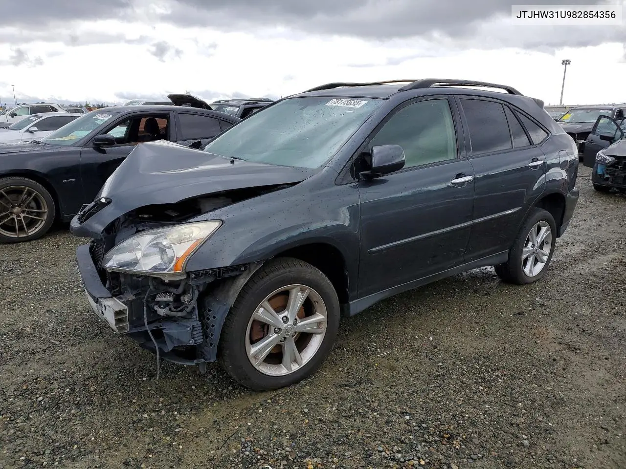 JTJHW31U982854356 2008 Lexus Rx 400H