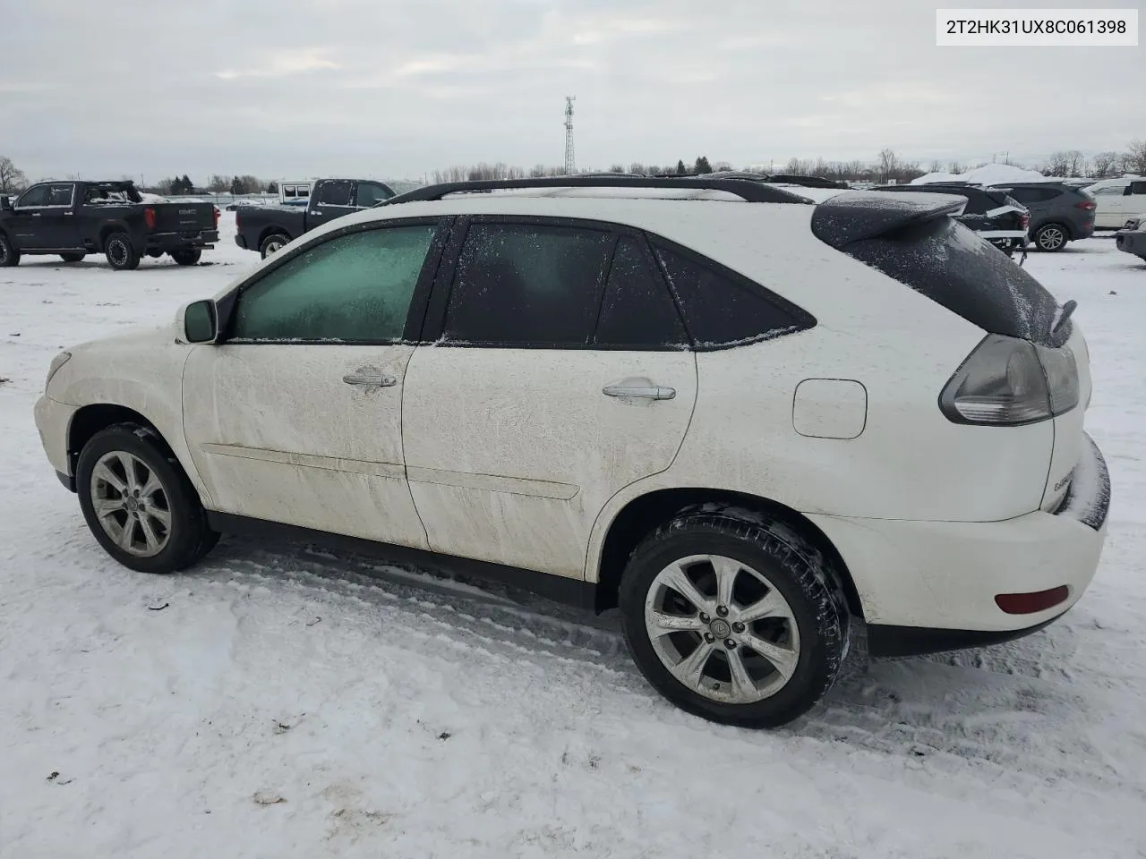 2T2HK31UX8C061398 2008 Lexus Rx 350