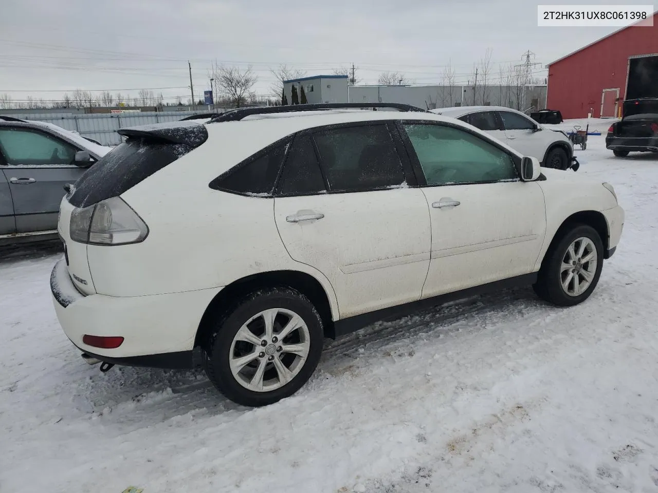 2T2HK31UX8C061398 2008 Lexus Rx 350