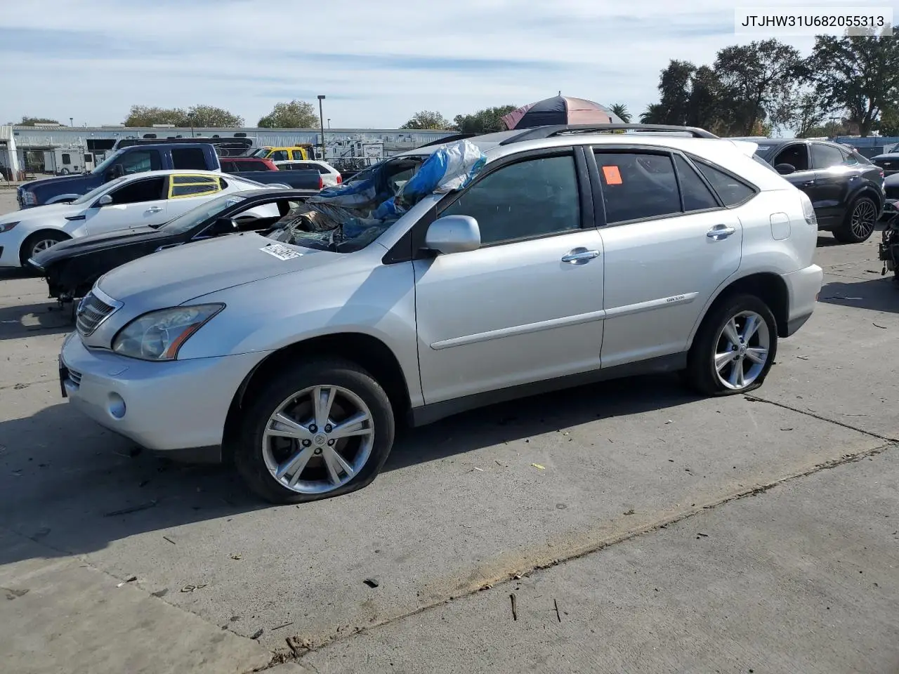 JTJHW31U682055313 2008 Lexus Rx 400H