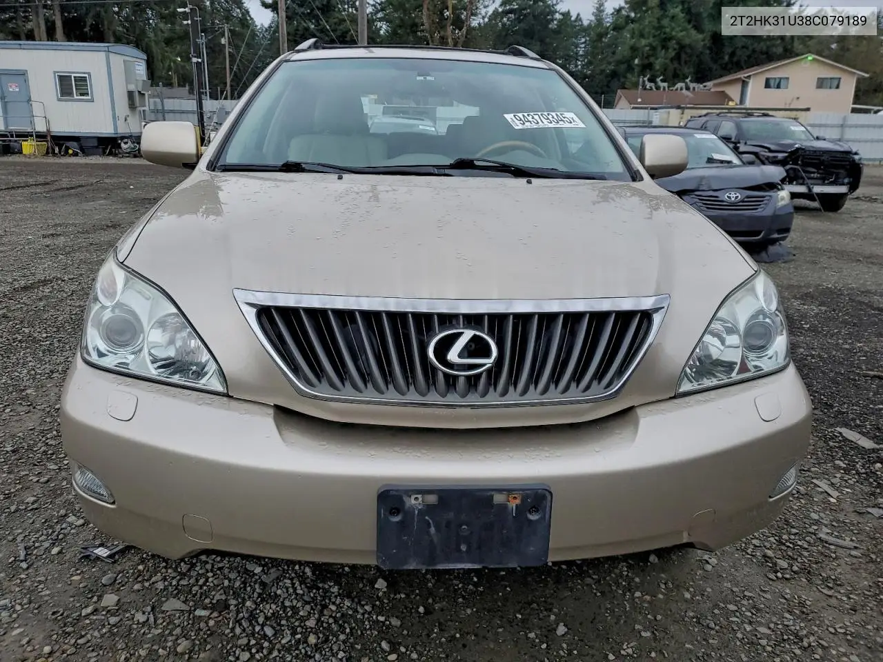 2T2HK31U38C079189 2008 Lexus Rx 350
