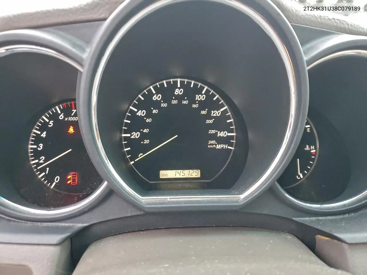 2T2HK31U38C079189 2008 Lexus Rx 350