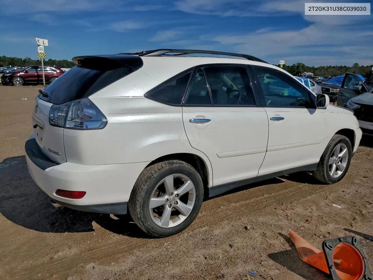 2T2GK31U38C039030 2008 Lexus Rx 350