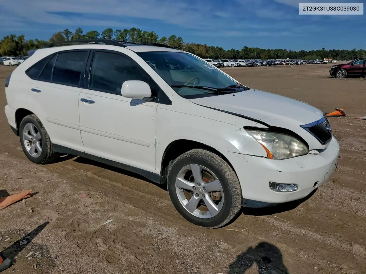 2T2GK31U38C039030 2008 Lexus Rx 350
