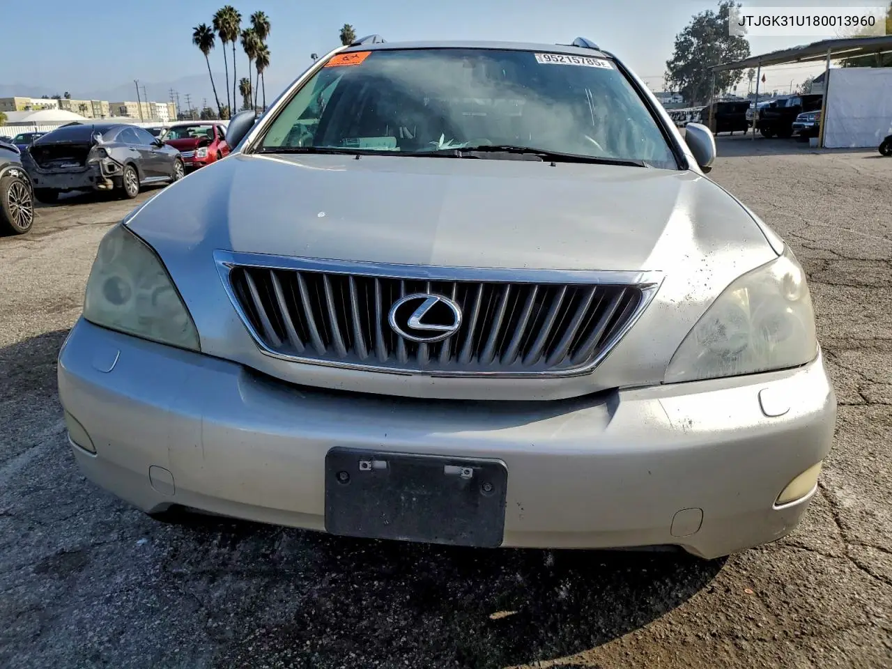 JTJGK31U180013960 2008 Lexus Rx 350