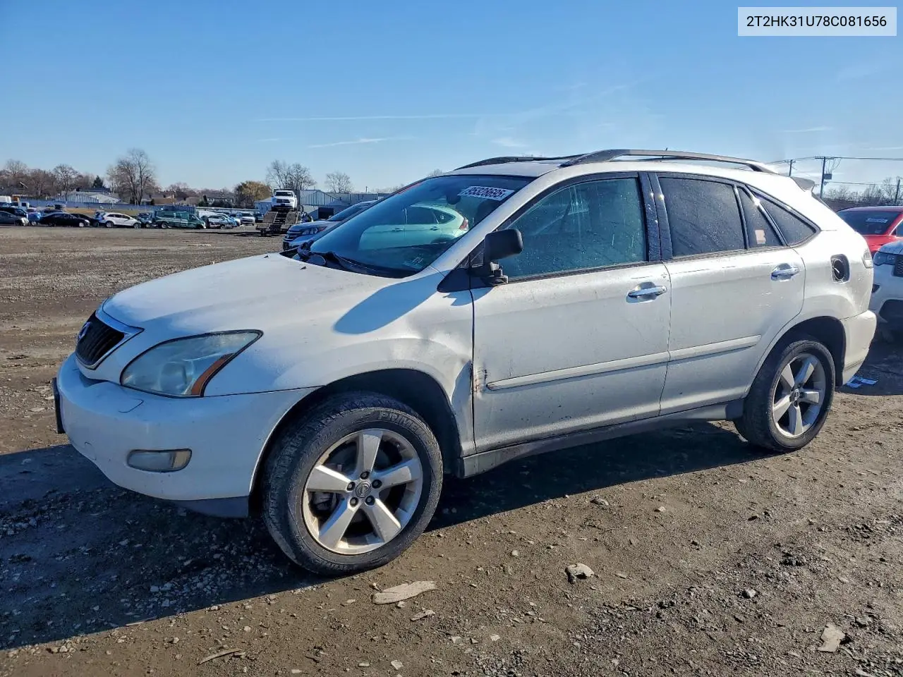 2T2HK31U78C081656 2008 Lexus Rx 350