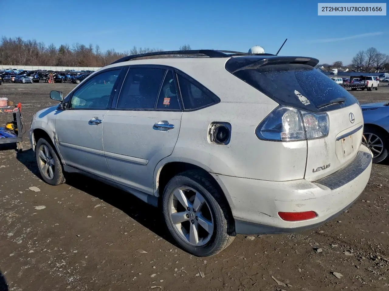 2T2HK31U78C081656 2008 Lexus Rx 350