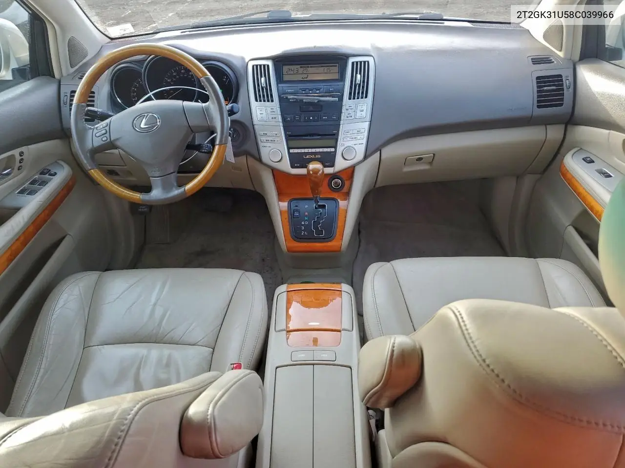 2T2GK31U58C039966 2008 Lexus Rx 350