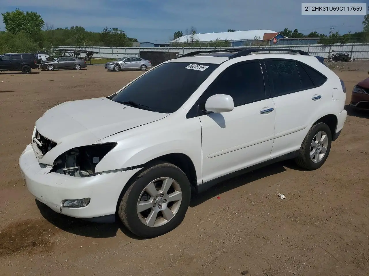 2T2HK31U69C117659 2009 Lexus Rx 350