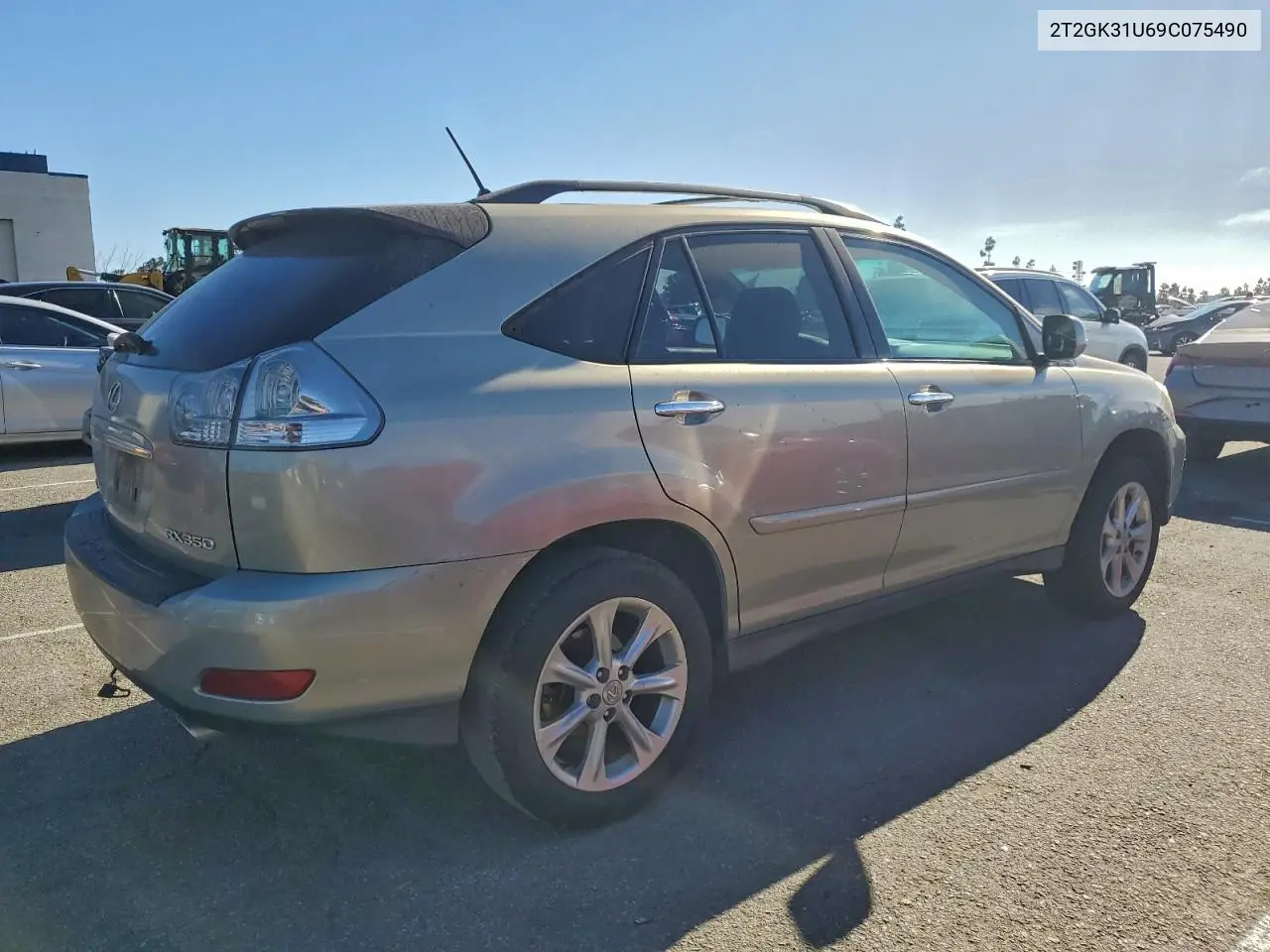 2T2GK31U69C075490 2009 Lexus Rx 350