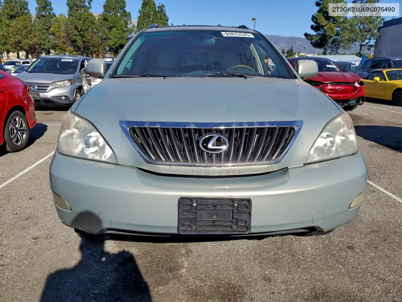 2T2GK31U69C075490 2009 Lexus Rx 350