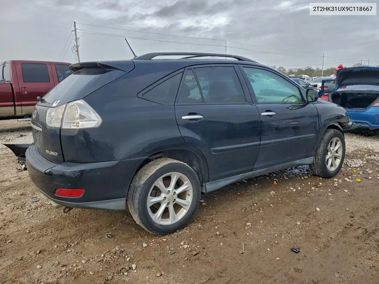 2T2HK31UX9C118667 2009 Lexus Rx 350