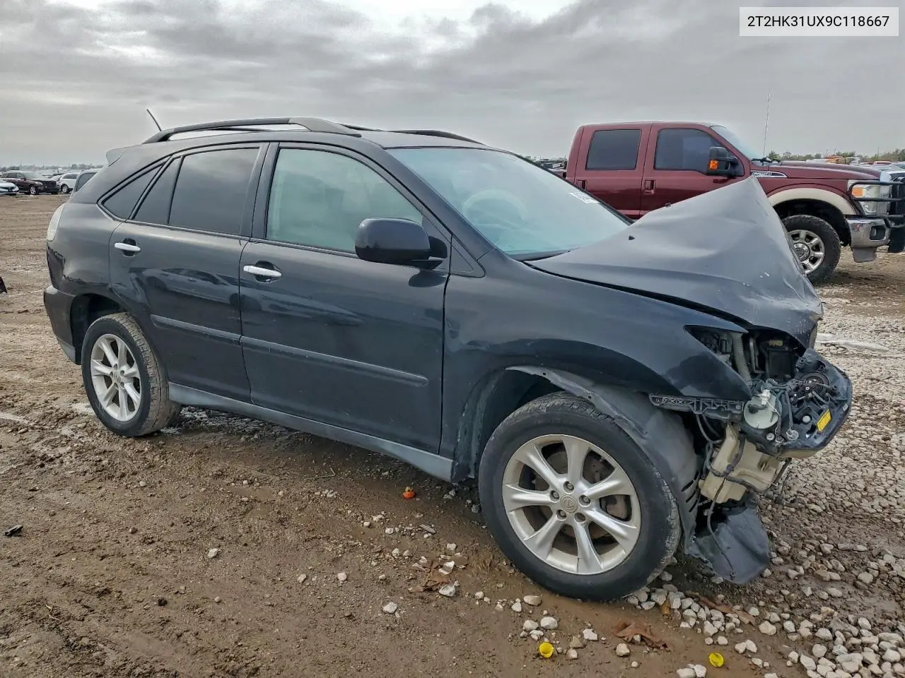 2T2HK31UX9C118667 2009 Lexus Rx 350