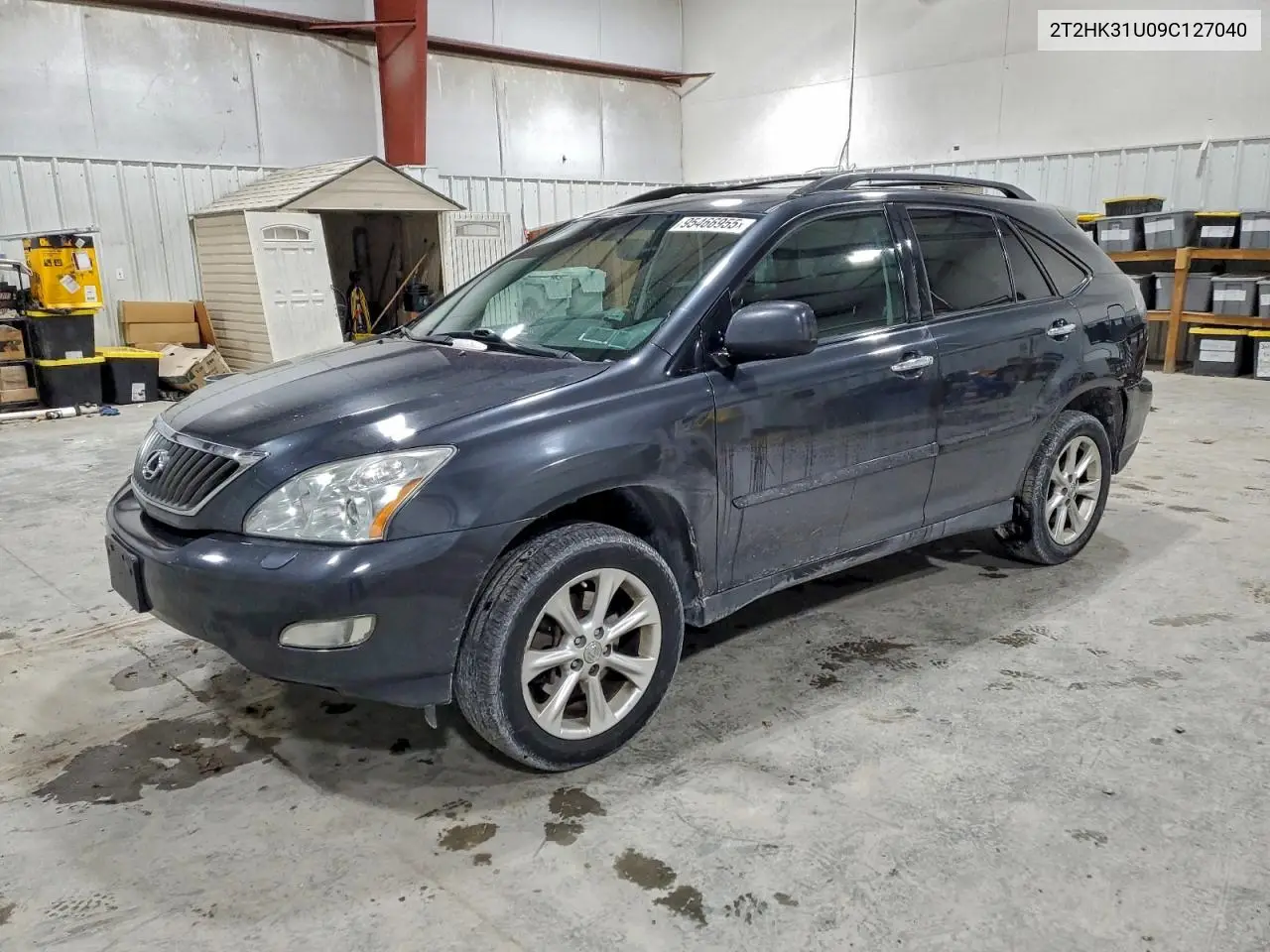 2T2HK31U09C127040 2009 Lexus Rx 350
