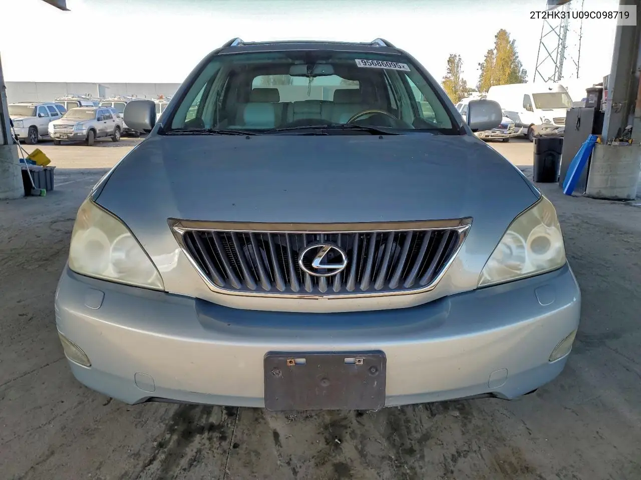 2T2HK31U09C098719 2009 Lexus Rx 350