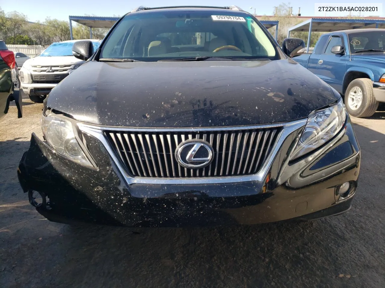 2T2ZK1BA5AC028201 2010 Lexus Rx 350