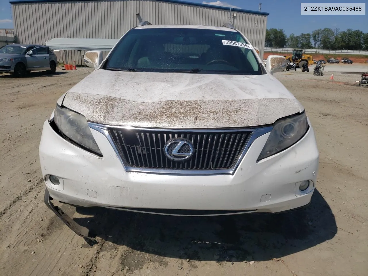 2T2ZK1BA9AC035488 2010 Lexus Rx 350