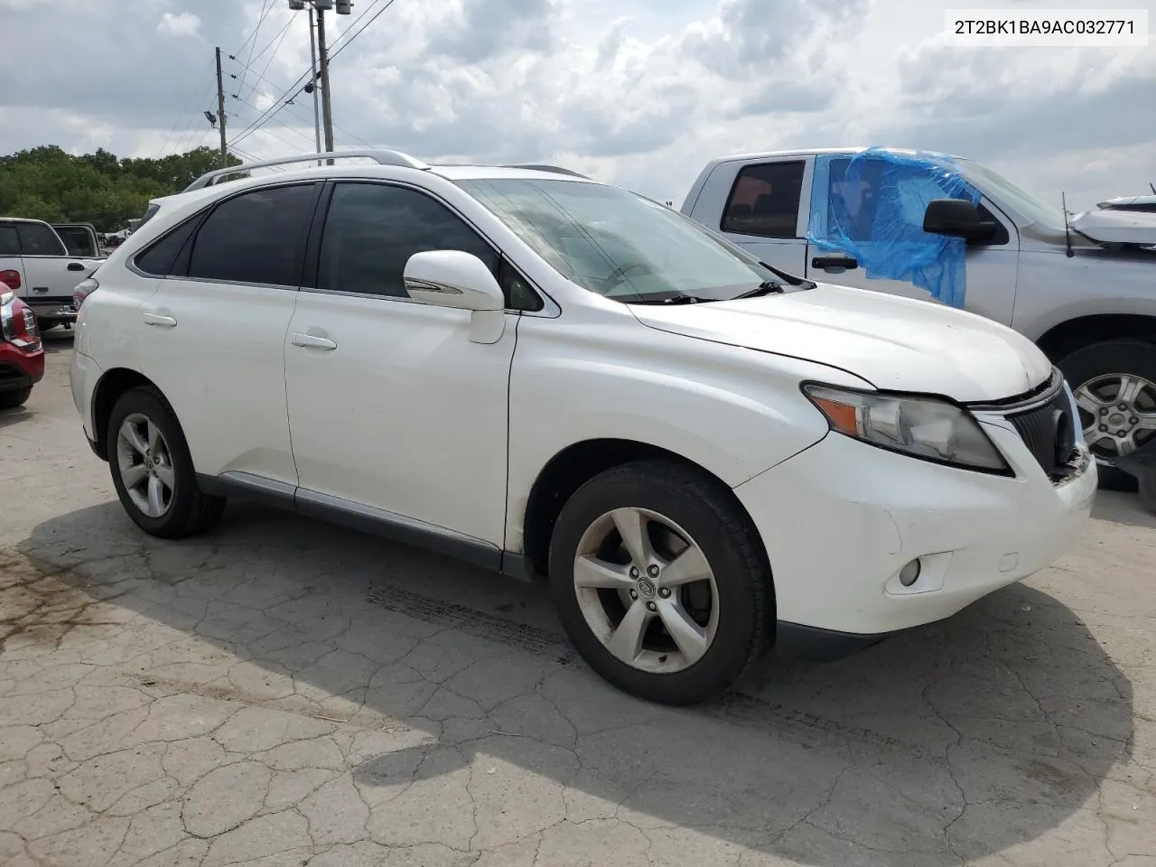 2T2BK1BA9AC032771 2010 Lexus Rx 350