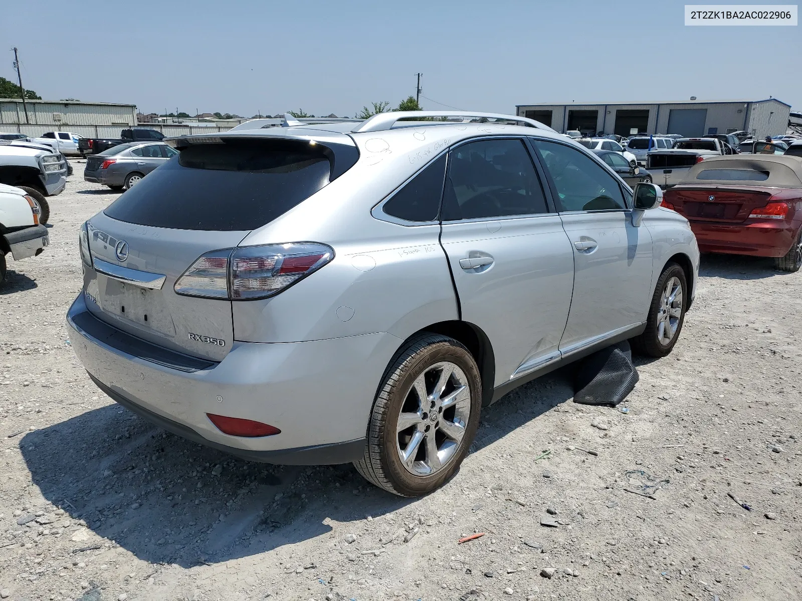 2T2ZK1BA2AC022906 2010 Lexus Rx 350