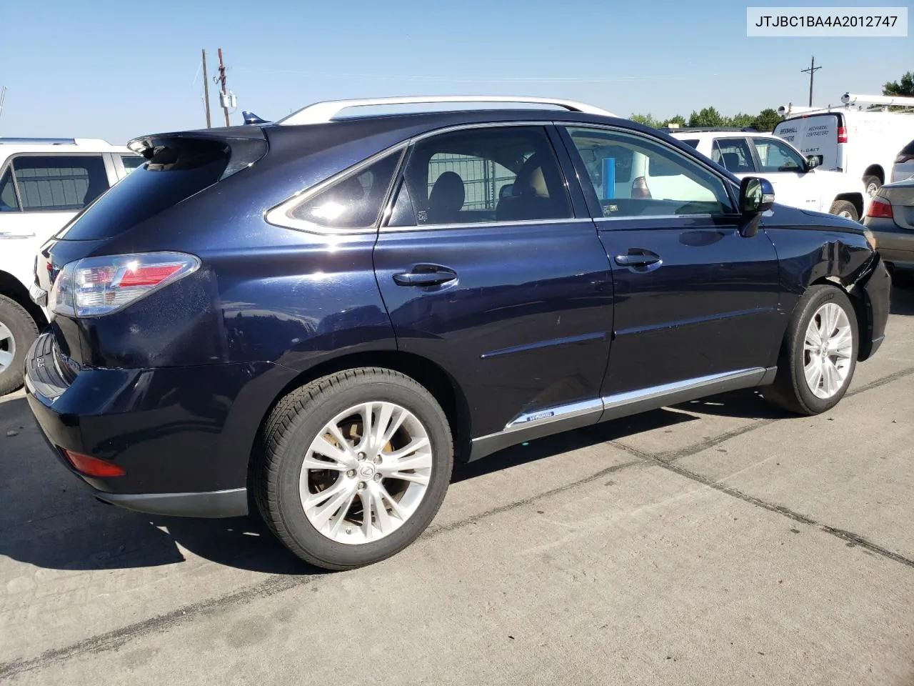 JTJBC1BA4A2012747 2010 Lexus Rx 450H