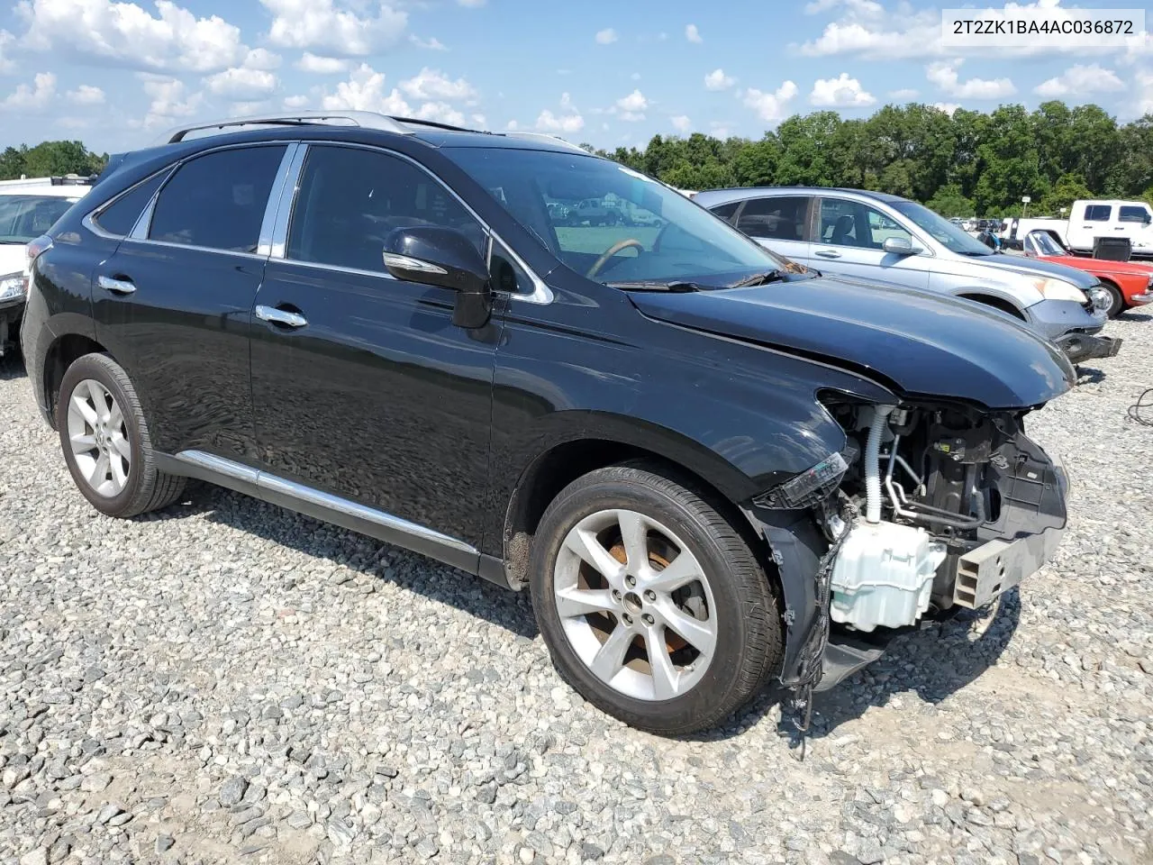 2T2ZK1BA4AC036872 2010 Lexus Rx 350