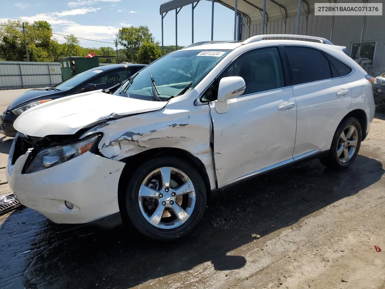 2T2BK1BA0AC071376 2010 Lexus Rx 350