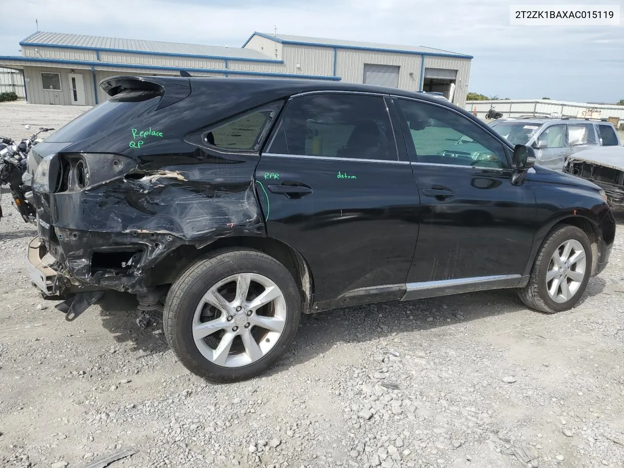 2T2ZK1BAXAC015119 2010 Lexus Rx 350