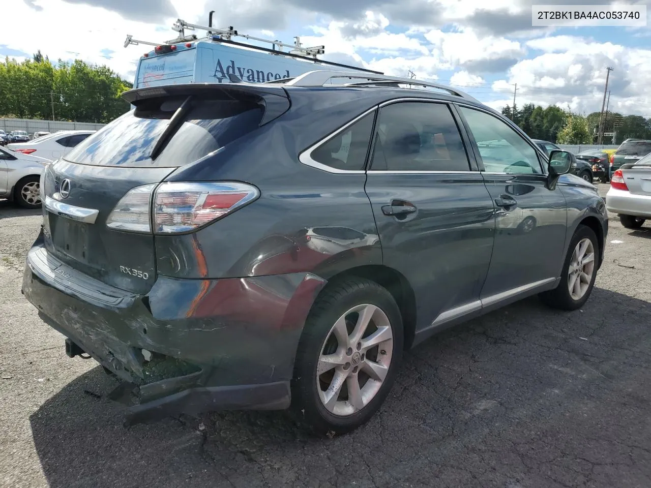 2T2BK1BA4AC053740 2010 Lexus Rx 350