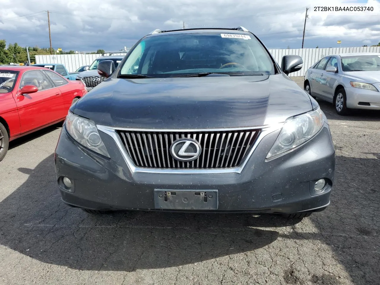 2T2BK1BA4AC053740 2010 Lexus Rx 350