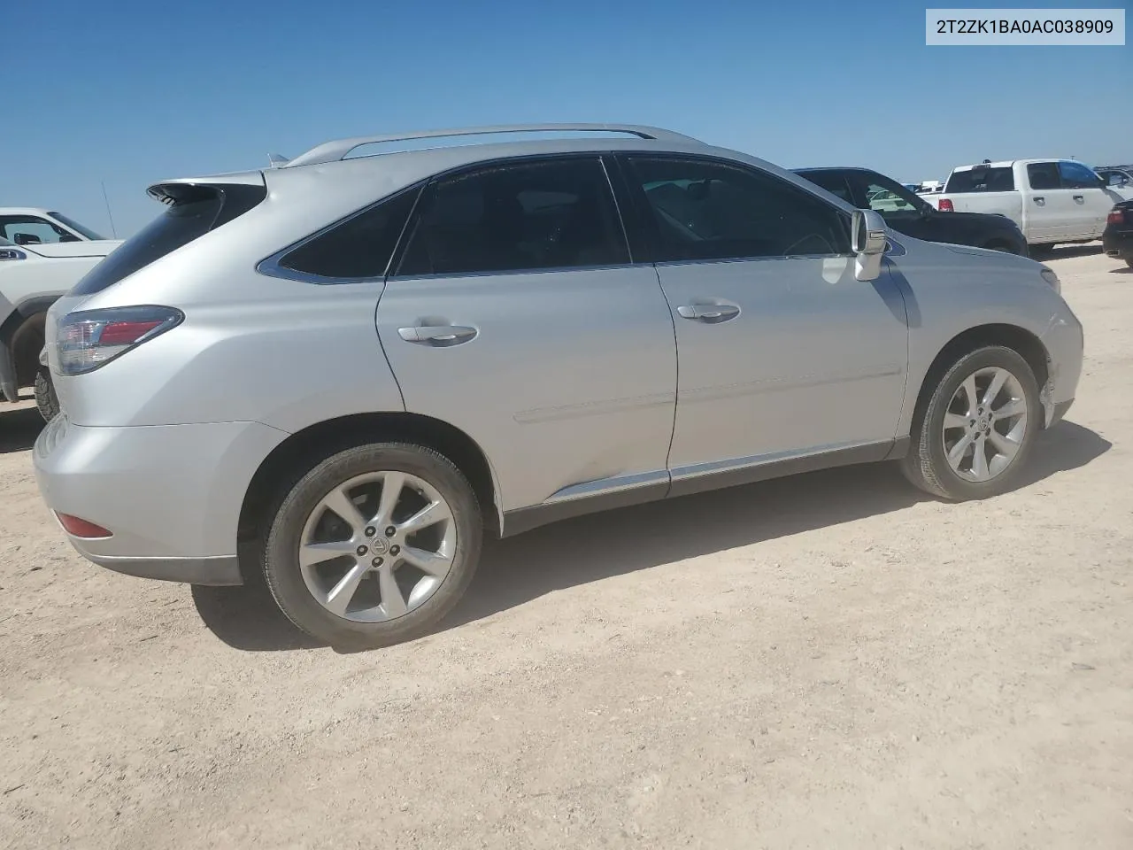 2T2ZK1BA0AC038909 2010 Lexus Rx 350