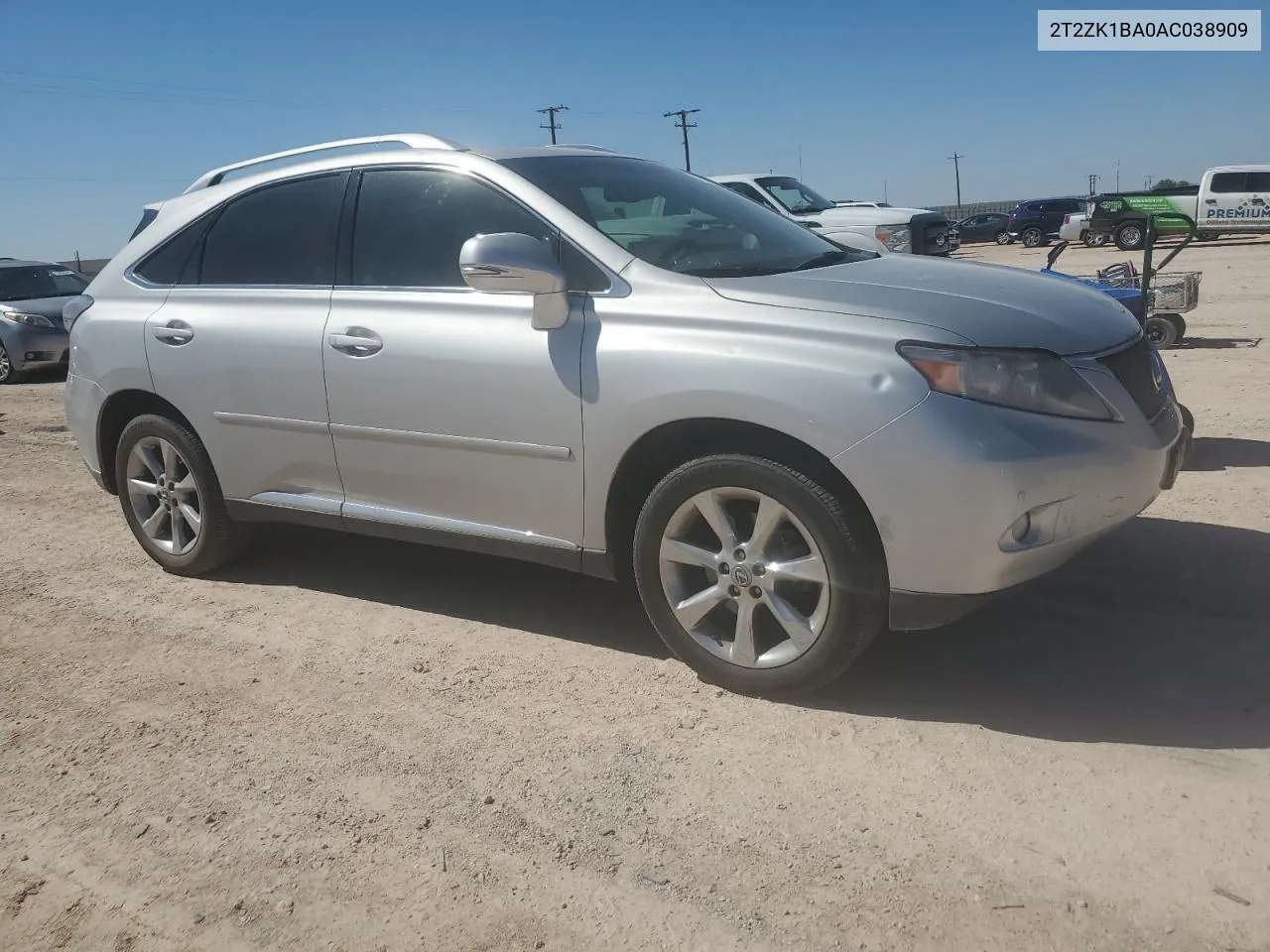 2T2ZK1BA0AC038909 2010 Lexus Rx 350