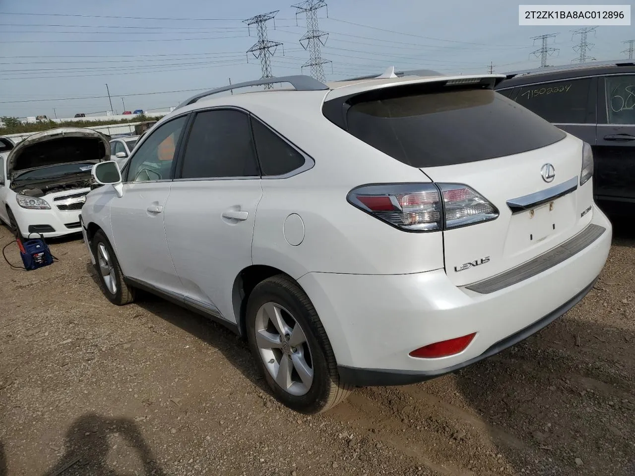 2T2ZK1BA8AC012896 2010 Lexus Rx 350