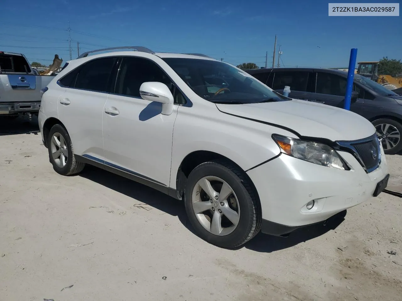 2T2ZK1BA3AC029587 2010 Lexus Rx 350