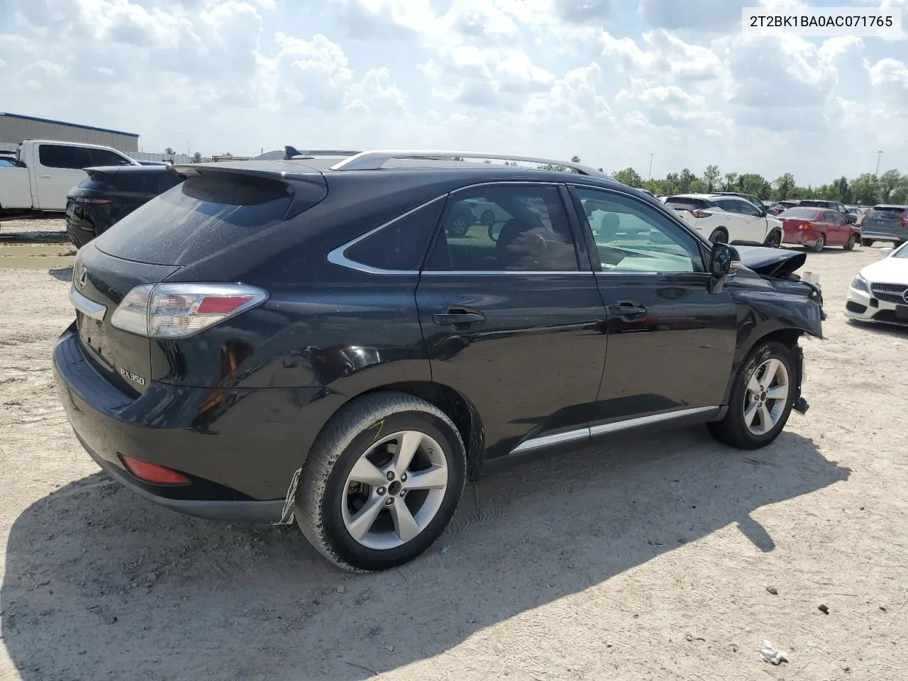 2T2BK1BA0AC071765 2010 Lexus Rx 350