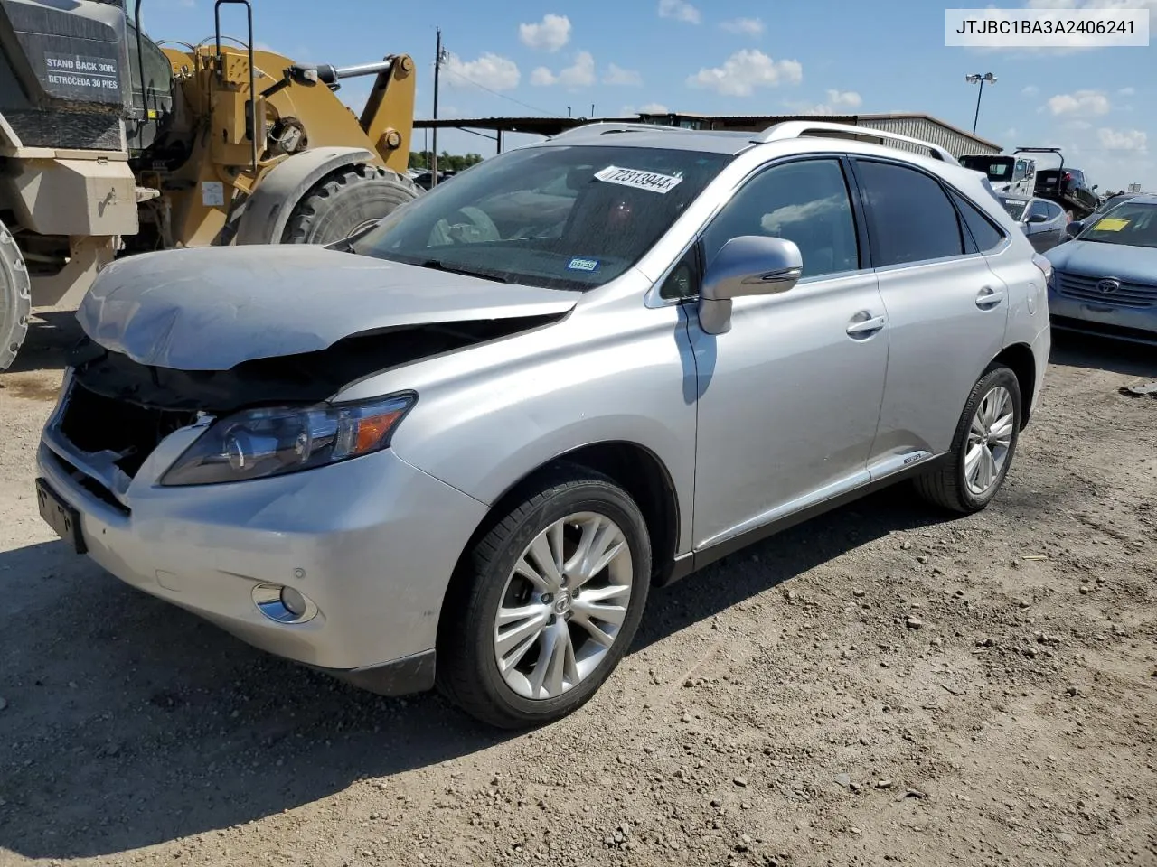 JTJBC1BA3A2406241 2010 Lexus Rx 450H