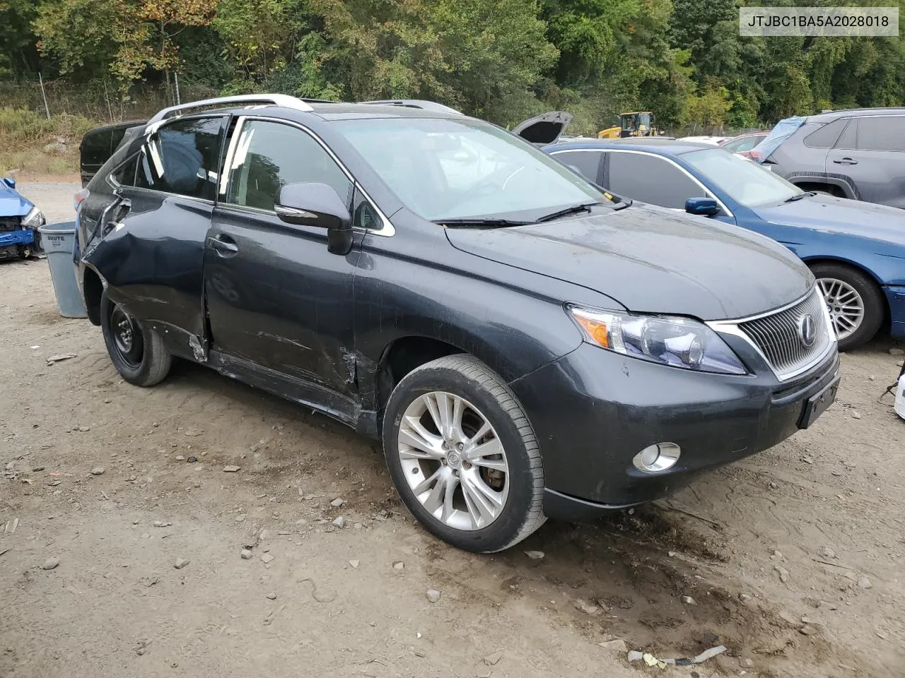 JTJBC1BA5A2028018 2010 Lexus Rx 450H